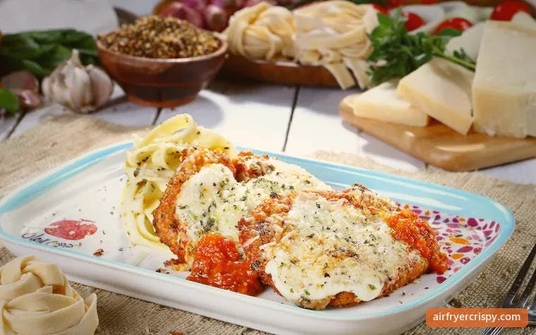 Air Fryer Chicken Parmesan recipe