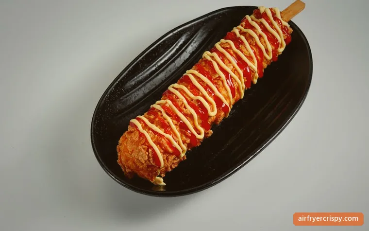 Air Fryer Korean Corn Dogs recipe