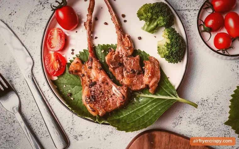 Air Fryer Lamb Chops recipe