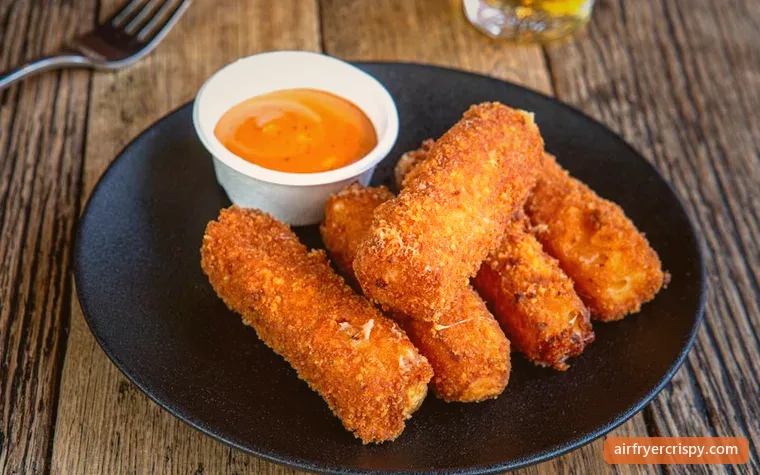 Air Fryer Mozzarella Sticks recipe