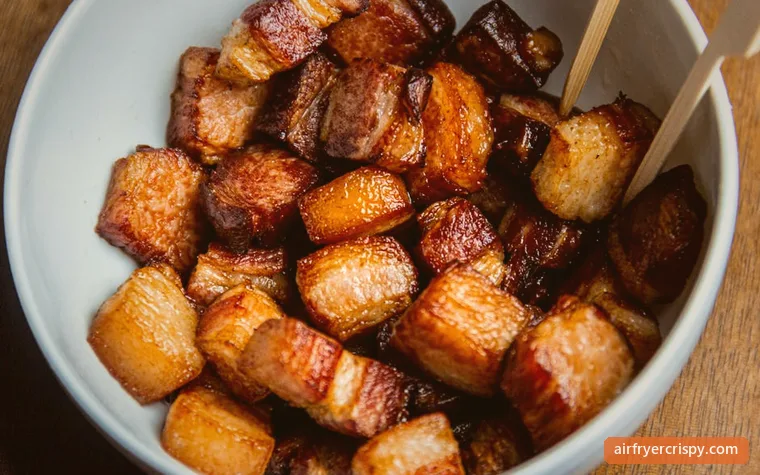 Air Fryer Pork Belly Bites (Crispy Keto) recipe