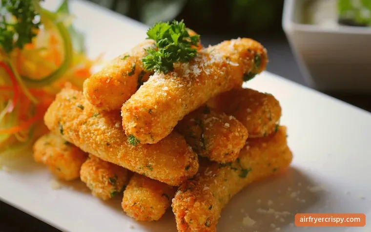 Air Fryer Zucchini Fries with Parmesan recipe