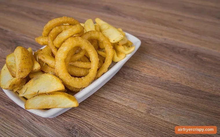 Airfryer Rapeat Sipulirenkaat recipe